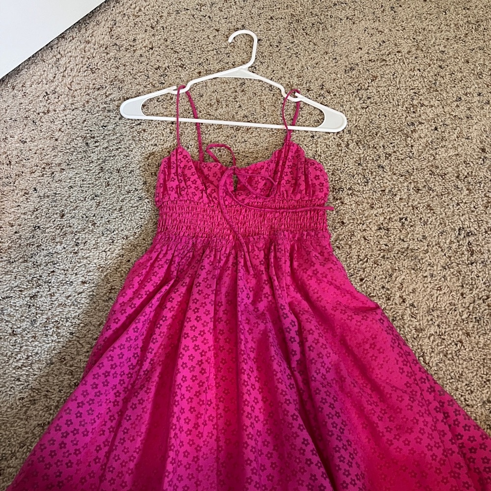 Urban Outfitters Pink Floral Sundress